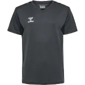 Hummel Uni_Kids Hmlauthentic Pl Jersey S/S Kids T-Shirt, Asphalt, 164 EU