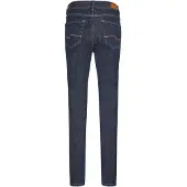 ANGELS Slim-fit-Jeans "SKINNY", Damen, Gr. 38, Länge 32, blau (schwarz indigo), Denim/Jeans, Obermaterial: 91% Baumwolle, 6% Polyester, 3% Elasthan, slim fit, Jeans Slim-fit-Jeans