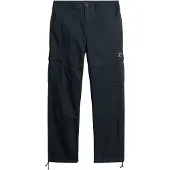 Superdry für Herren. M7011029A Marineblaue lockere Cargohose (32/32), Lässig, Baumwolle