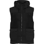 INDICODE JEANS Steppweste IDFlikko in Schwarz | Gr.: M