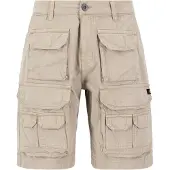 Alpha industries Shorts "Battle Short", Herren, Gr. 36, Normalgrößen, beige (vintage sand), Obermaterial: 100% Baumwolle, Hosen Shorts