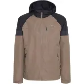 North Bend Funktionsjacke "Funktionsjacke NBTompkins M W-PRO 10.000 mit wasserdichter Beschichtung", Herren, Gr. XXL, braun (falcon), Obermaterial: 100% Polyester PES., Jacken Funktionsjacke