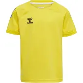 Hummel Hmllead S/S Poly Jersey Kids - blazing yellow, Größe:164