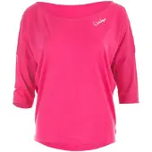 Winshape 3/4-Arm-Shirt "MCS001", Damen, Gr. XXL, pink (deep pink), 50% Modal, 50% Baumwolle, U-Boot-Ausschnitt, Shirts 3/4-Arm-Shirt, Ultra leicht
