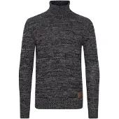 !Solid Solid Rollkragenpullover Herren Baumwolle schwarz gemustert, XXXL 701141-0001-09995