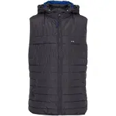 FQ1924 Steppweste "Steppweste FQDanial", Herren, Gr. XXL, grau (asphalt), Obermaterial: 100% Polyester PES., Westen Steppweste
