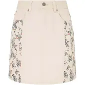 Pepe Jeans Mini Hw Paisley Kurzer Rock