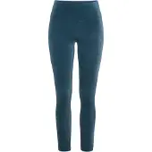 LASCANA Leggings , Damen, Gr. 32/34, N-Gr, blau (petrol), Samt, , Hosen Leggings, in weicher, elastischer Samtoptik