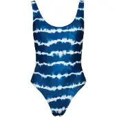 Superdry Code Tie Dye Badeanzug
