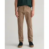 Gant für Herren. 1000263 Regular Fit Hose Desert braun (40/34), Lässig, Baumwolle