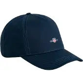 Gant Teen Unisex Shield Cotton Twill Cap Evening Blue Größe: S/M | Outlet | kids | Blau