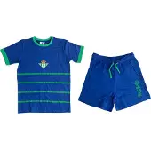 Real Betis Kurzarm Pyjama Für Kinder