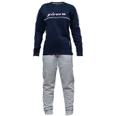 Givova Trainingsanzug mit Fleece-Streifen, Mädchen 100