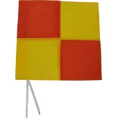 Sporti Set aus 4 gelenkigen Eckpfosten mit 4 Wimpeln