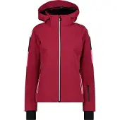 CMP Damen Skijacke Jacket Zip Hood Rot 38