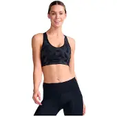 2XU Sport-BH Mittlerer Halt Damen Motion Racerback | Größe L