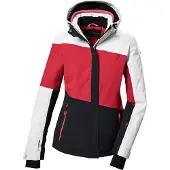 Killtec Damen Skijacke/Funktionsjacke mit abzippbarer Kapuze und Schneefang KSW