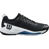 Wilson Tennisschuhe Rush Pro 4.5 Allcourt (Stabilität) 2025 schwarz/weiss Herren