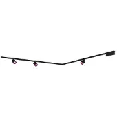 Philips Hue Perifo Basis-set L-förmige Deckenleuchte Schwarz (3 Spots)