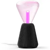 Philips Hue Set: Lightguide Triangle E27 + 3d Gedruckte Tischleuchte Schwarz