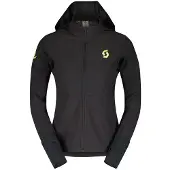 SCOTT Jacket W's RC Run Warm black/yellow (1040) XL
