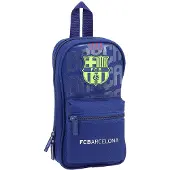 Safta F.c.barcelona Pencil Case Filled Navy One Size
