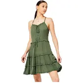 Superdry Vintage Broderie Cami ärmelloses Kleid