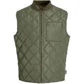 Jack & Jones Karl Quilted Weste Grün S Mann Grün S