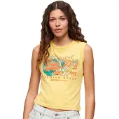 Superdry La Graphic ärmelloses T-shirt