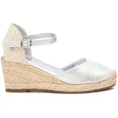 Xti 14074 Keil-espadrilles Silber EU 40 Frau Silber EU 40