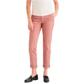 Dockers Weekend Slim Ankle Chinohose Rosa 28 / L Frau Rosa 28