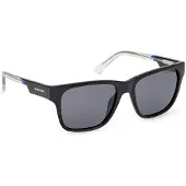 SKECHERS Se00026 Polarisierte Sonnenbrille Durchsichtig Smoke Polarized Mann Durchsichtig Smoke Polarized