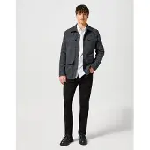Wrangler 1100000002199 "GREENSBORO", Herren, Gr. 46, Länge 34, schwarz (deep ink), Denim/Jeans, Obermaterial: 99% Baumwolle, 1% Elasthan, straight fit lang, Jeans 1100000002199, Regular Straight fit