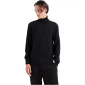 Armani Exchange für Herren. 8NZM3CZM8AZ1200 Schwarzer Rollkragenpullover (XS), Lässig, Wolle