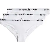 G-Star Slips 3 Pack - Weiß - Damen - XXS