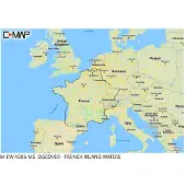 Navico C-map Binnengewässerkarte Französisch Gelb Gelb One Size