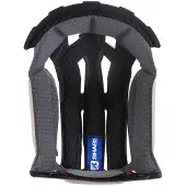 Shark Spartan Gt/spartan Gt Carbon Fabric Cap Innenpolsterung Grau S Grau S