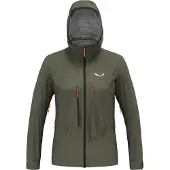 Salewa Sella 3L Ptx Jacket W, Damen - , Farbe:5280-dark olive, Größe:IT 40 / DE 34