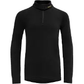 Devold - Junior Duo Active Merino Zip Neck - Merinounterwäsche Gr 14 Years schwarz