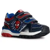 Geox Tuono Kinderschuhe Jungen Halbschuhe Klettschuh Blau Freizeit