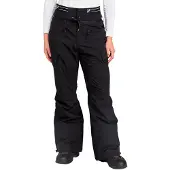 Roxy Skihose "Passive Lines", Damen, Gr. XS, Normalgrößen, schwarz, Obermaterial: 56% Polyester, 44% Polyester., Hosen Skihose