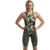 Speedo Fastskin Lzr Pure Valor 2.0 Kneeskin Offener Rücken Wettkampfbadeanzug