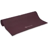 Gaiam Yogamatte Midnight Plum Sundial Flower 5mm PVC rutschfest