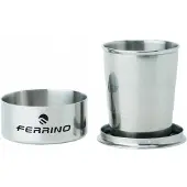 Ferrino Edelstahl Faltbarer Becher