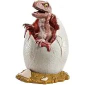 Noble Collection Sammlerstücke Jurassic Park Baby Velociraptor In Ei Figur