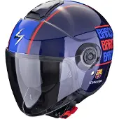 Scorpion Exo-city Ii Fc Barcelona Jethelm