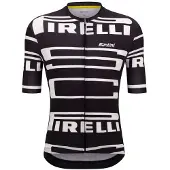 Santini Pirelli Kurzarm-radtrikot L Mann L