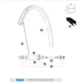 Mavic Allroad Elite Ust Felge