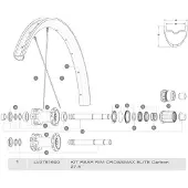 Mavic Crossmax Elite Carbon Hinterradfelge