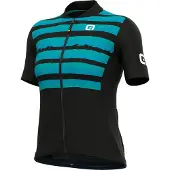 ALÉ Waves Kurzarm-radtrikot Schwarz M Frau Schwarz M